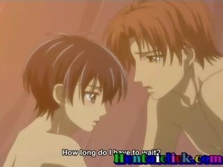 Hentai homosexuální chlapec nahý v lůžko mající láska n pohlaví