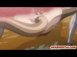 Hapon istudyante hentai may bouncing suso tentacles pakikipagtalik