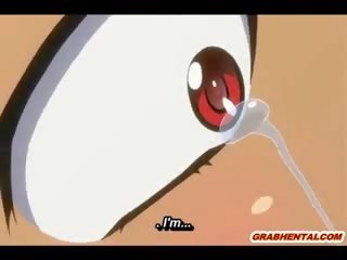 Hentai elfo prende pene latte riempimento suo gola da ghetto mostri