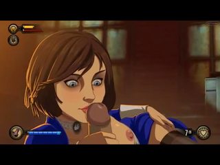 Sikme elizabeth comstock itibaren bioshock!