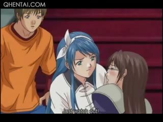 Hot Hentai Sex Slave Sucking And Fucking Cocks Gets Bukakked