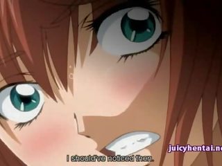 Anime redhead makakakuha ng pounded mula sa likod ng video