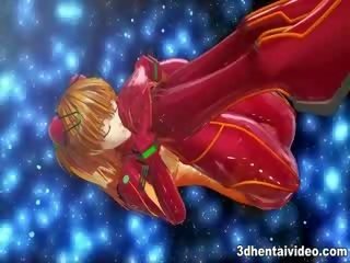 Evangelion καρτούν με σέξι asuka