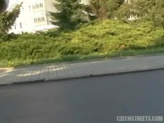Tsjechisch straten - veronika pijpen video-