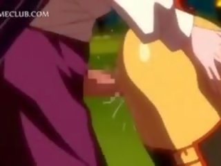 Édes 3d anime vöröshajú jelentkeznek forró test megtöltött -val elélvezés