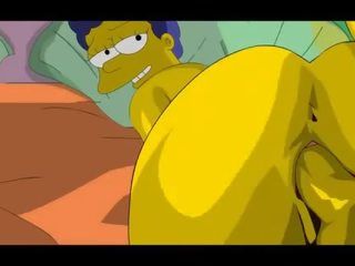 Simpsons porno homer baise marge