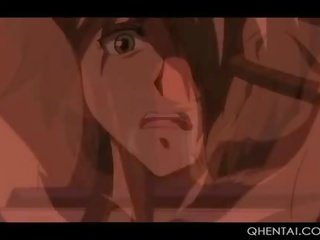 Puwit upang puwit hentai video may pagtatalik slaves pagbabahagi doble dildo