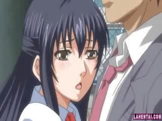 Hentai bé được fucked lược ngoài trời