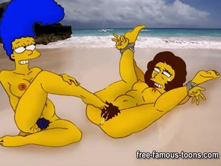 Simpsons hentai hard orgie