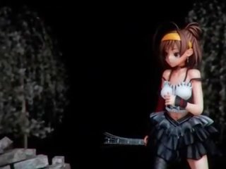 3d hentai anime cutie gauna pakliuvom šuniškas po sijonu